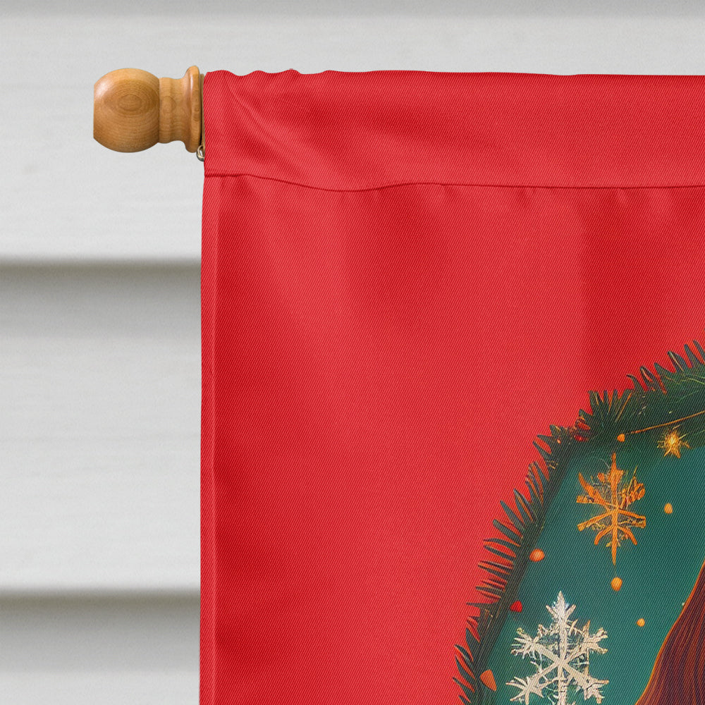 Sussex Spaniel Holiday Christmas House Flag