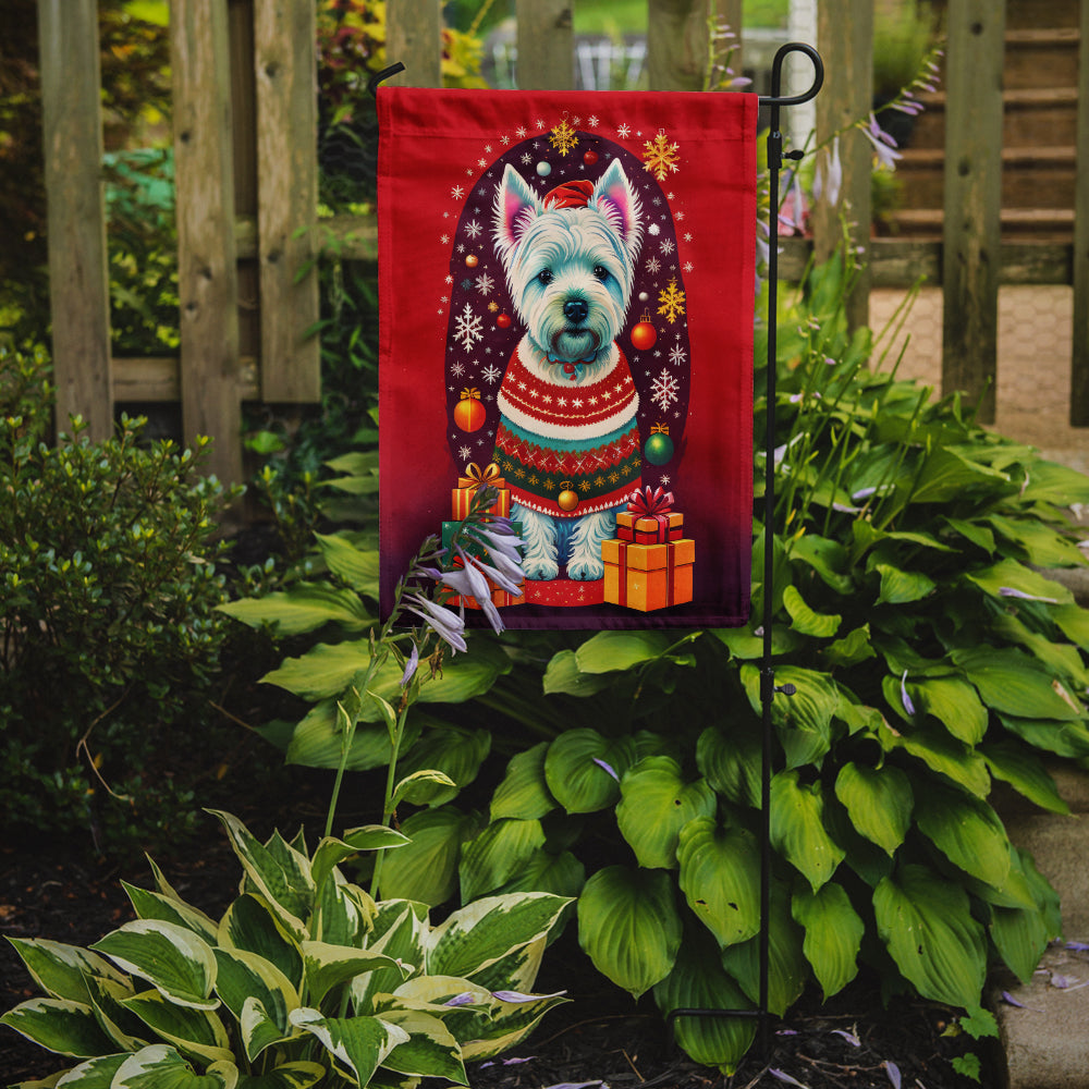 Buy this Westie Holiday Christmas Garden Flag