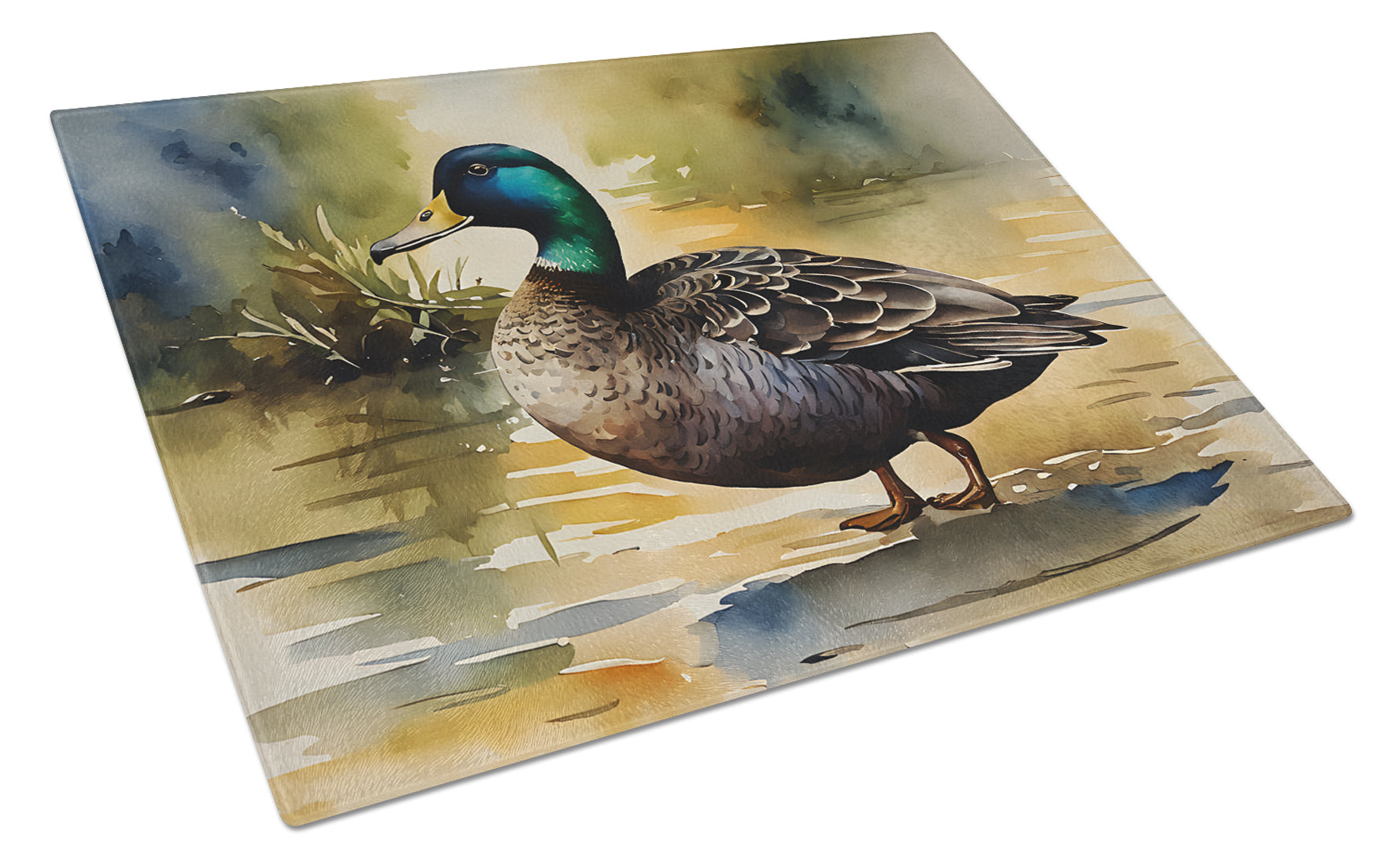 Buy this American Black Duck Glass Cutting Board