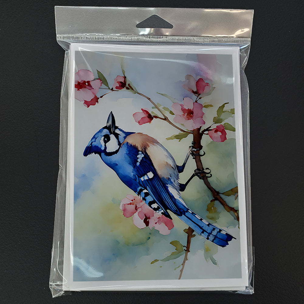 Blue Jay Greeting Cards Pack of 8