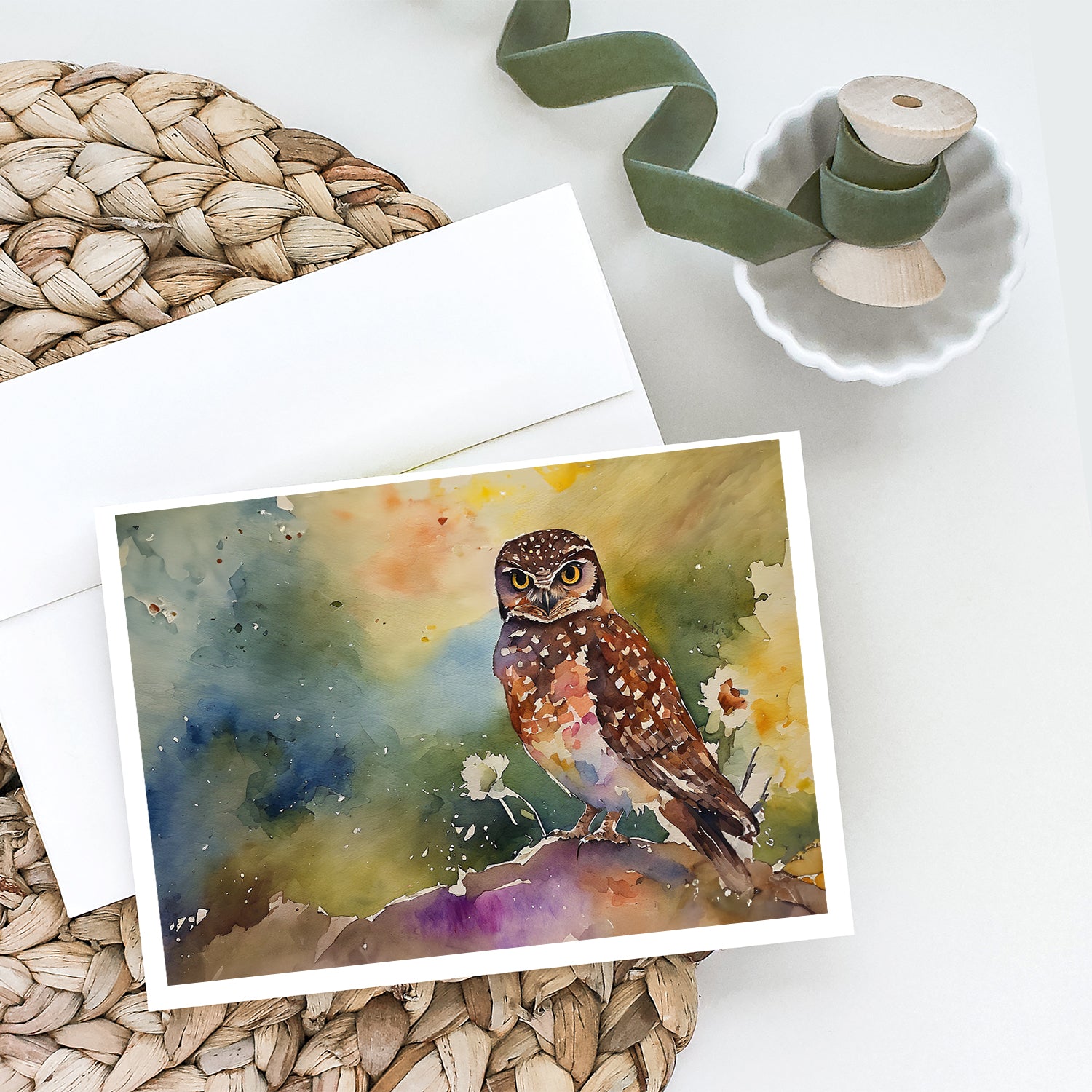 Buy this Burrowing Owl Greeting Cards Pack of 8