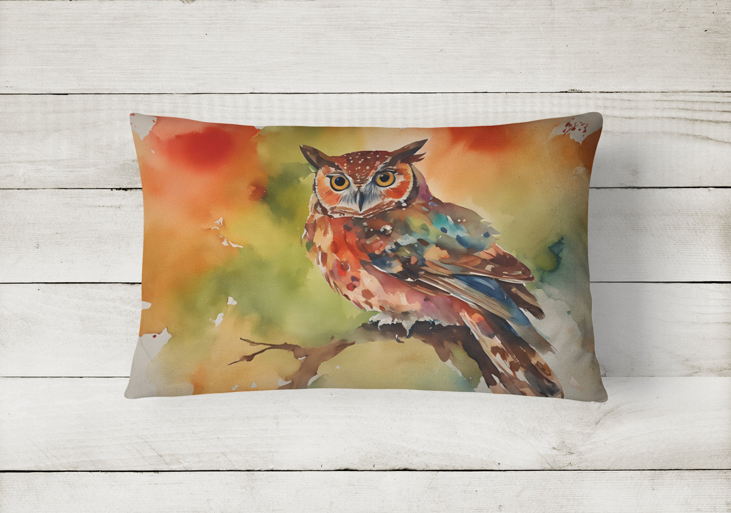 Elf Owl Throw Pillow