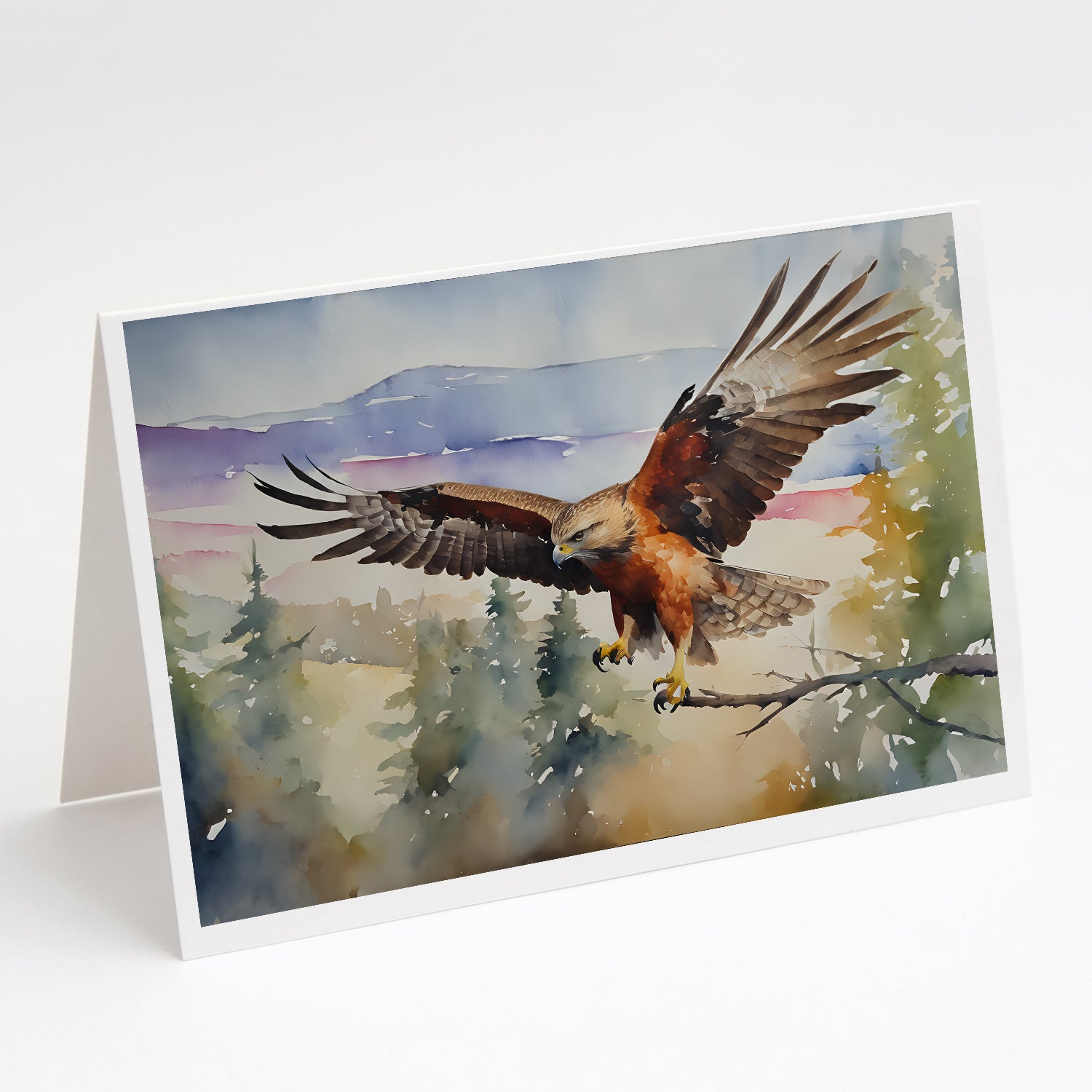 Buy this Hawk Greeting Cards Pack of 8