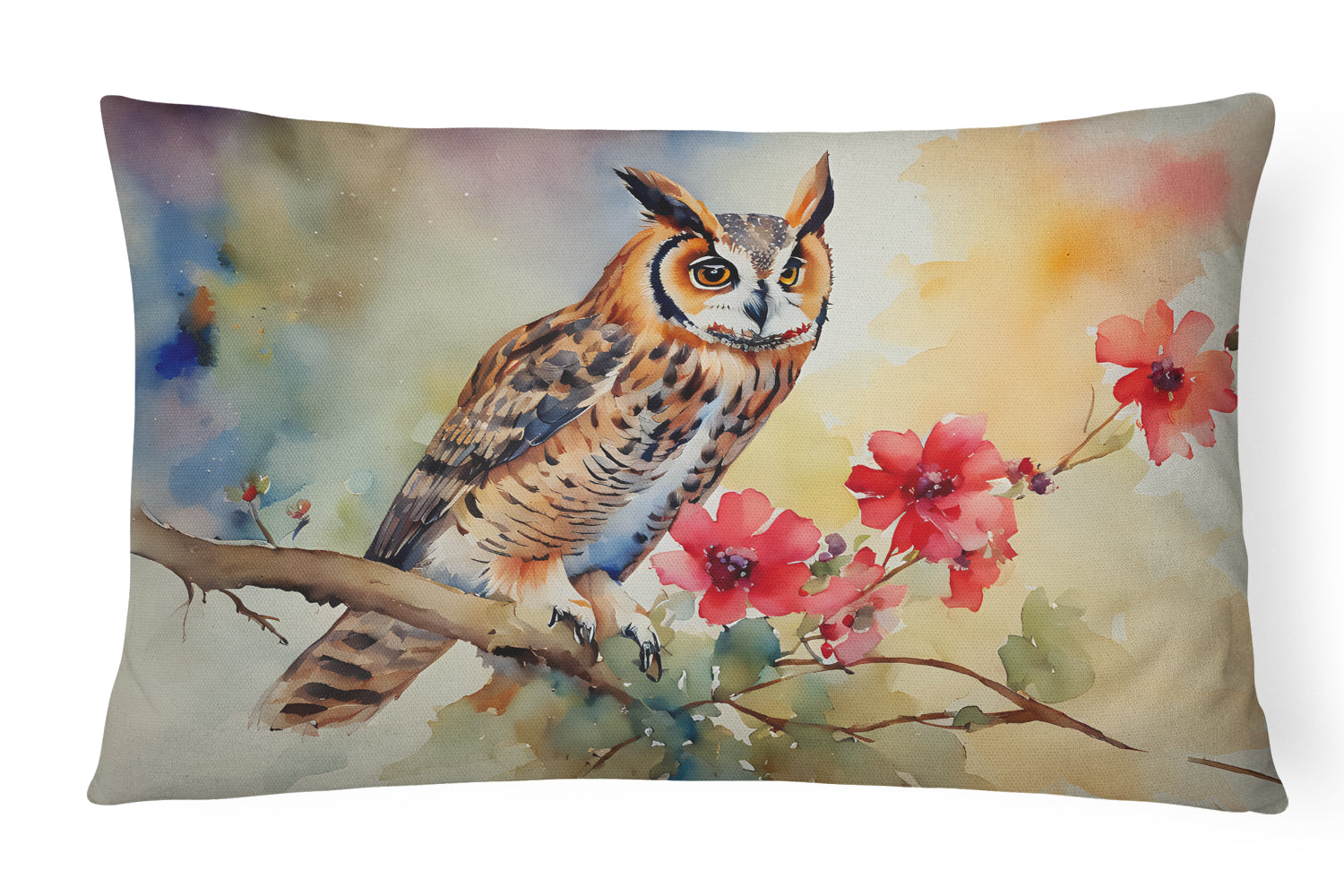 Buy this Long-Eared Owl Throw Pillow