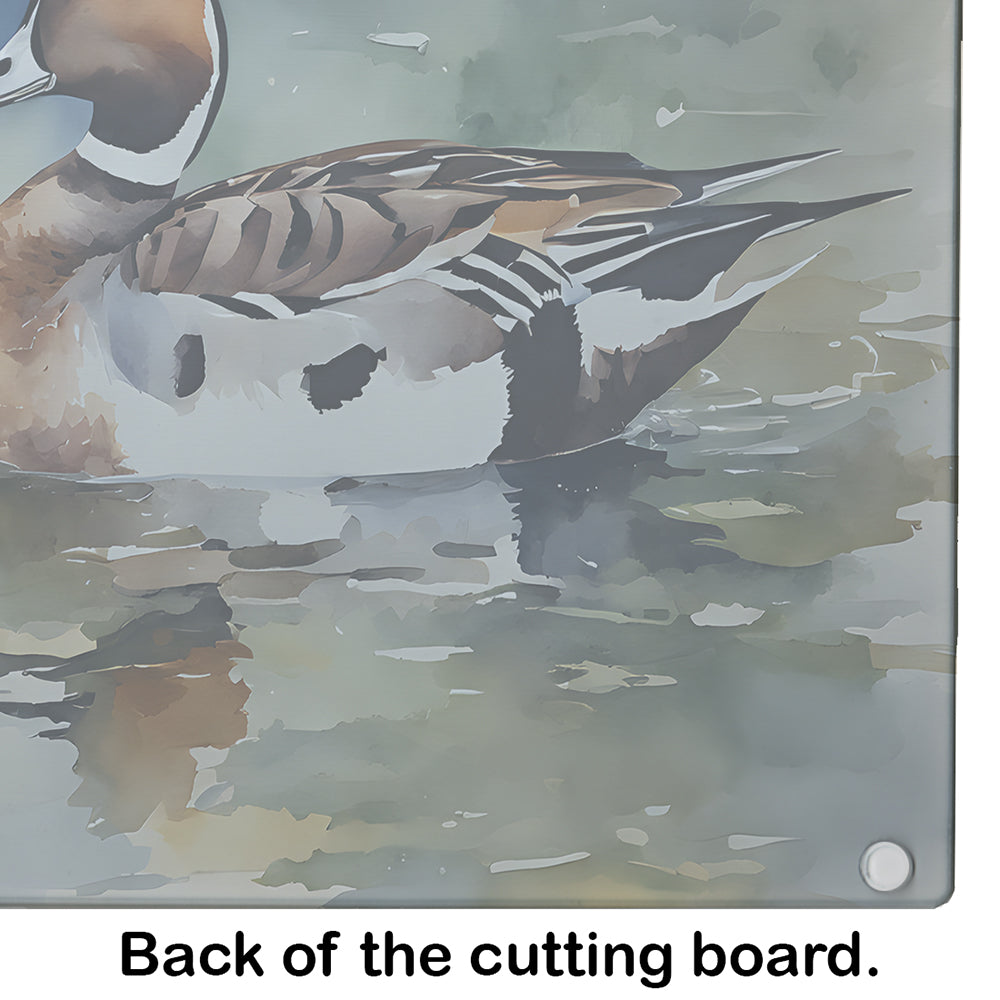 Northern Pintail Glass Cutting Board