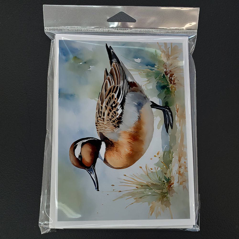 Northern Pintail Greeting Cards Pack of 8