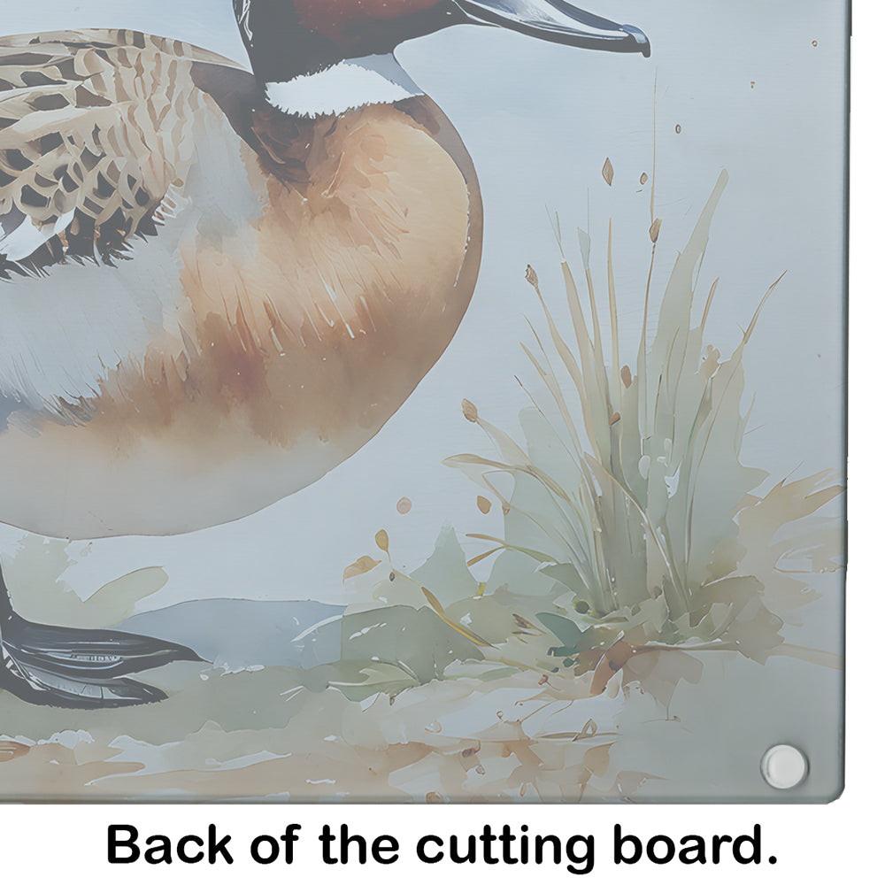 Northern Pintail Glass Cutting Board