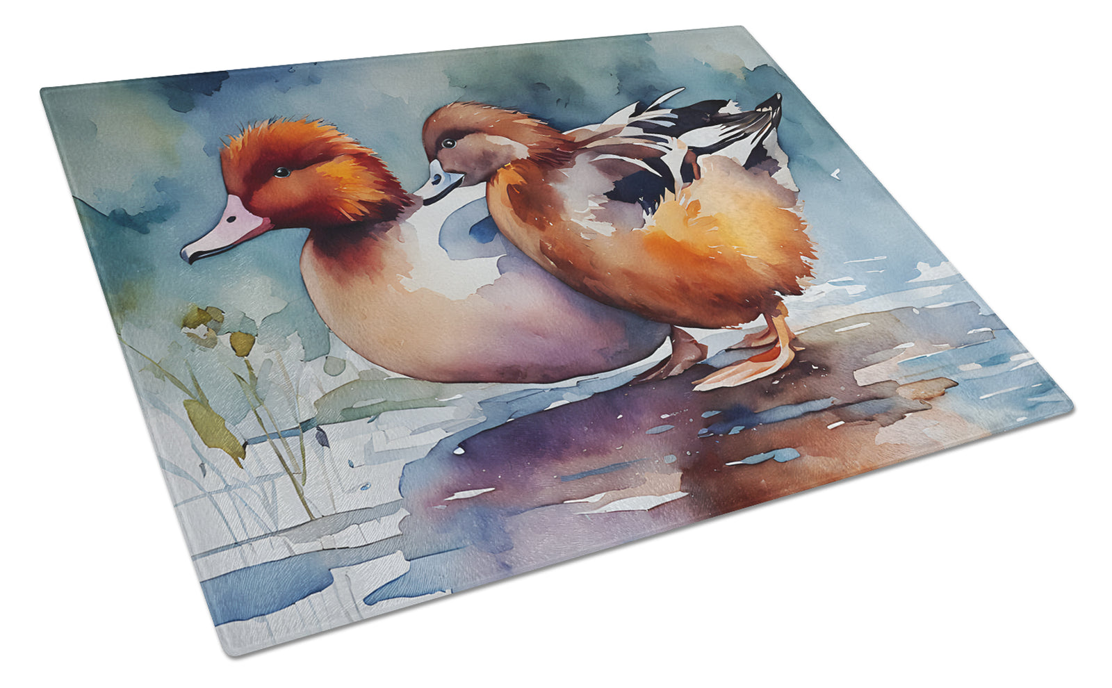 Buy this Redhead Duck Glass Cutting Board