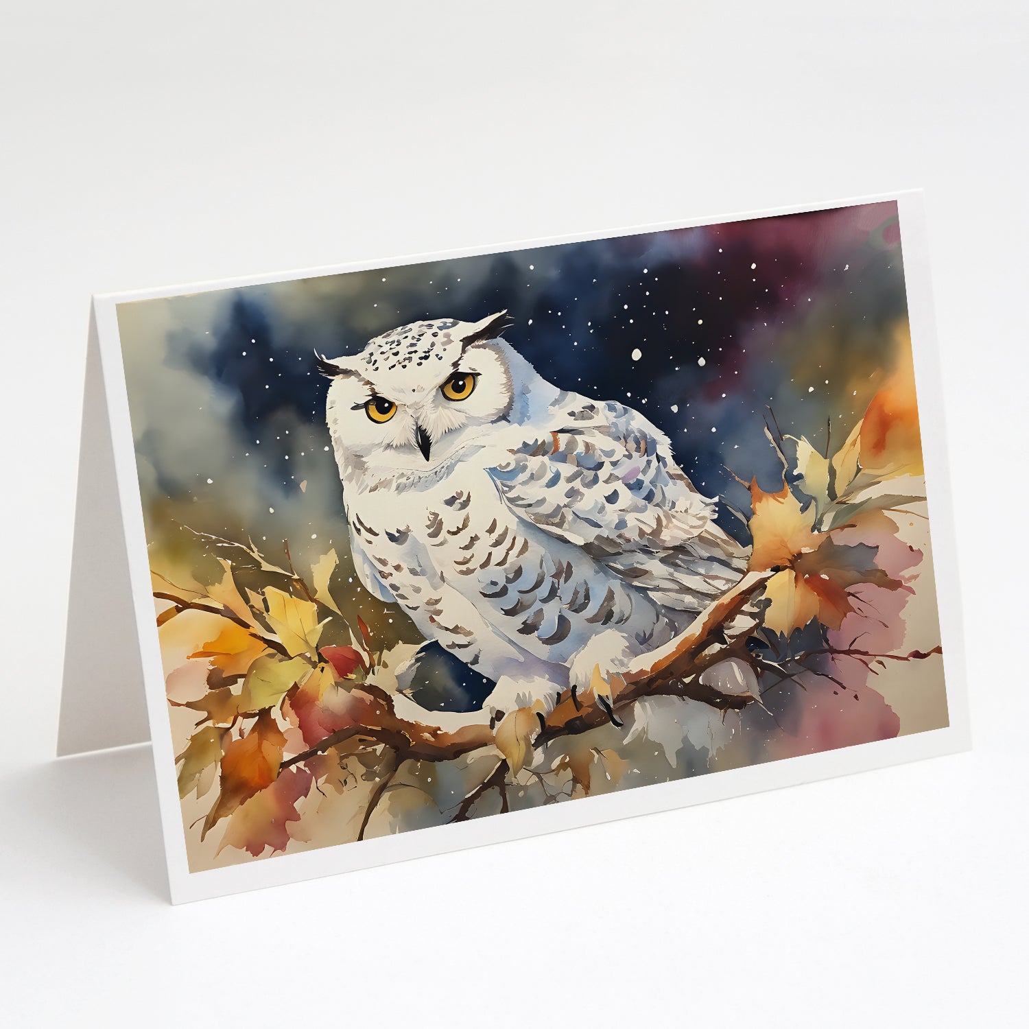 Buy this Snowy Owl Greeting Cards Pack of 8