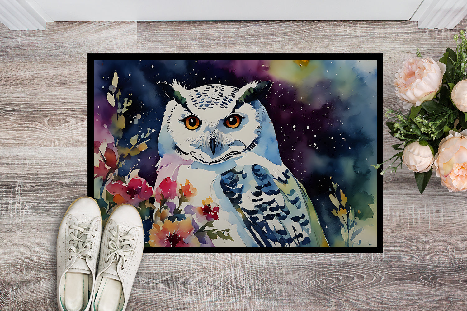 Snowy Owl Doormat