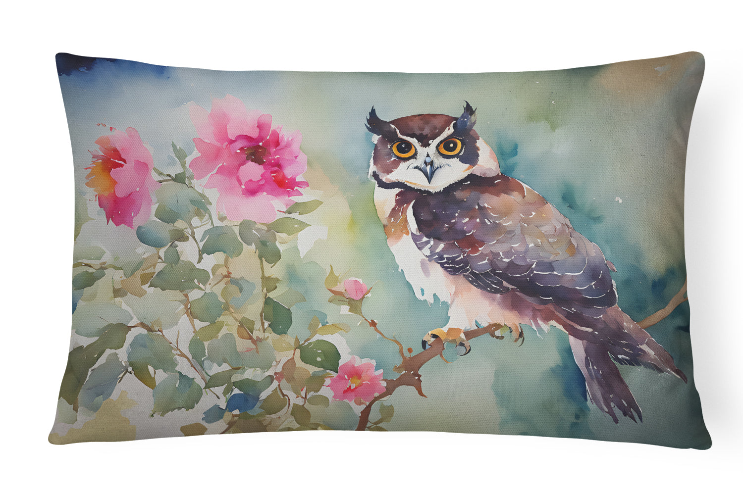 Buy this Spectacled Owl Throw Pillow