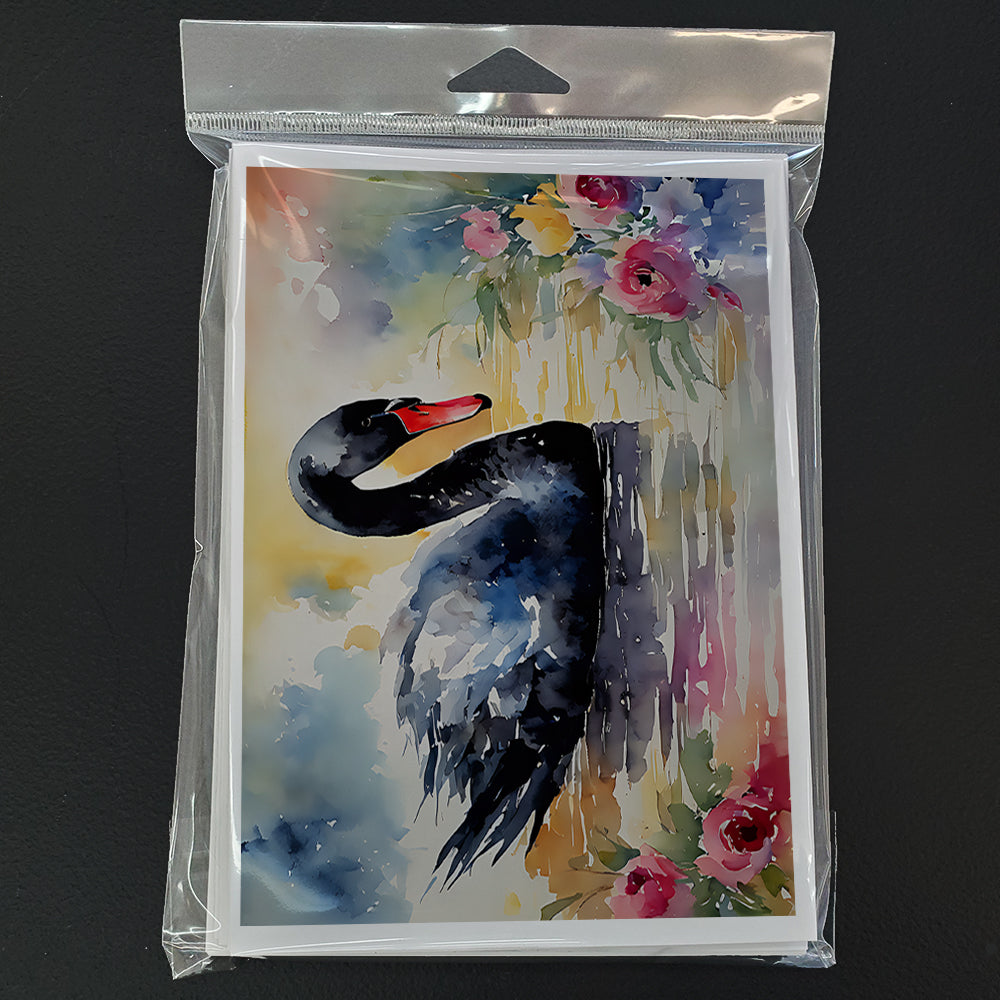 Black Swan Greeting Cards Pack of 8
