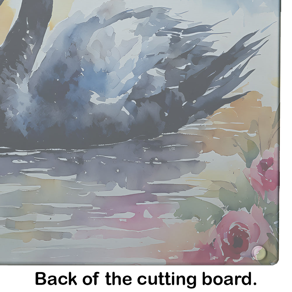 Black Swan Glass Cutting Board