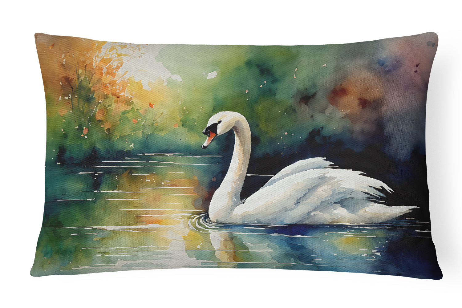 Buy this Swan Throw Pillow