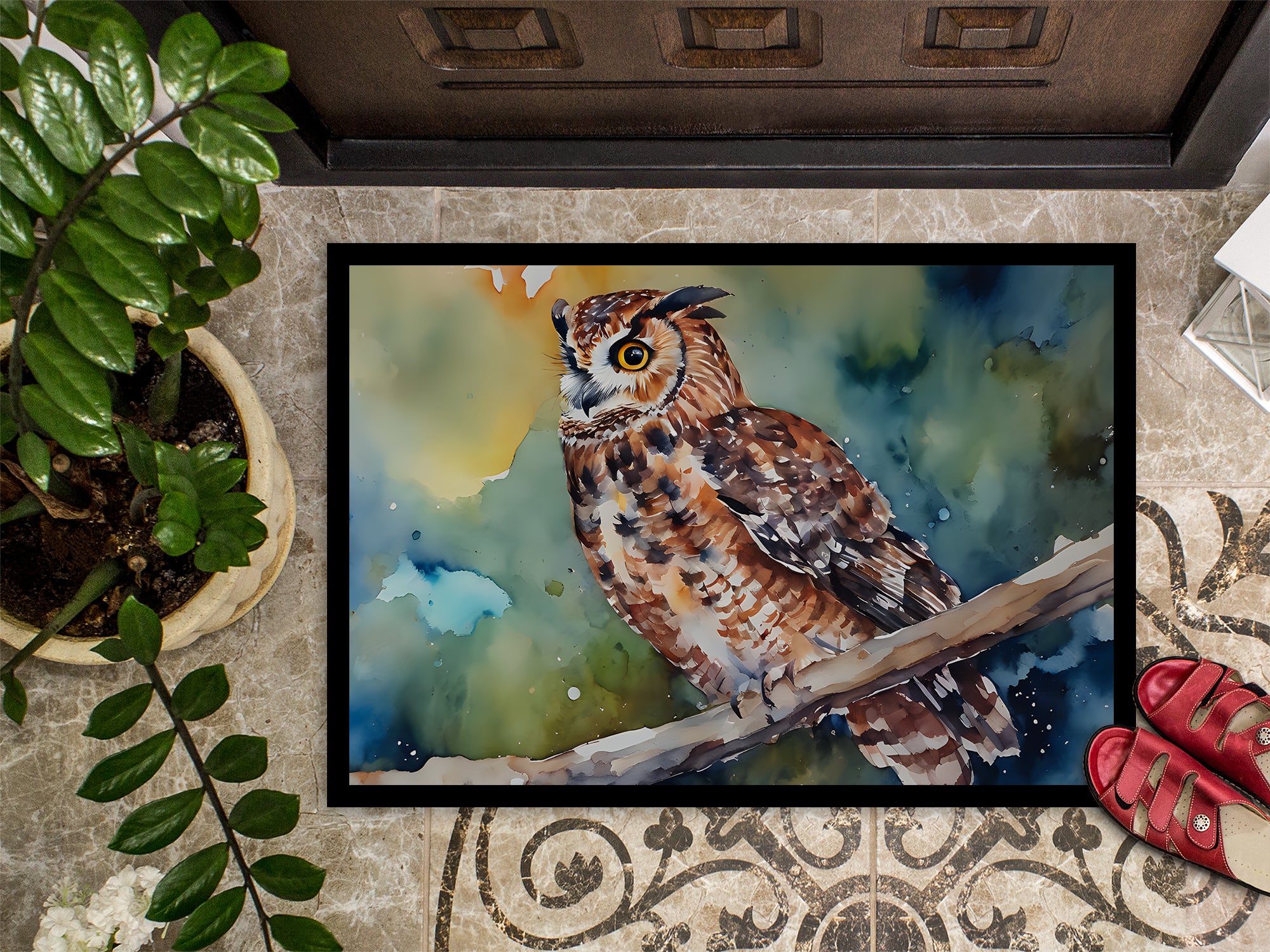 Tawny Owl Doormat