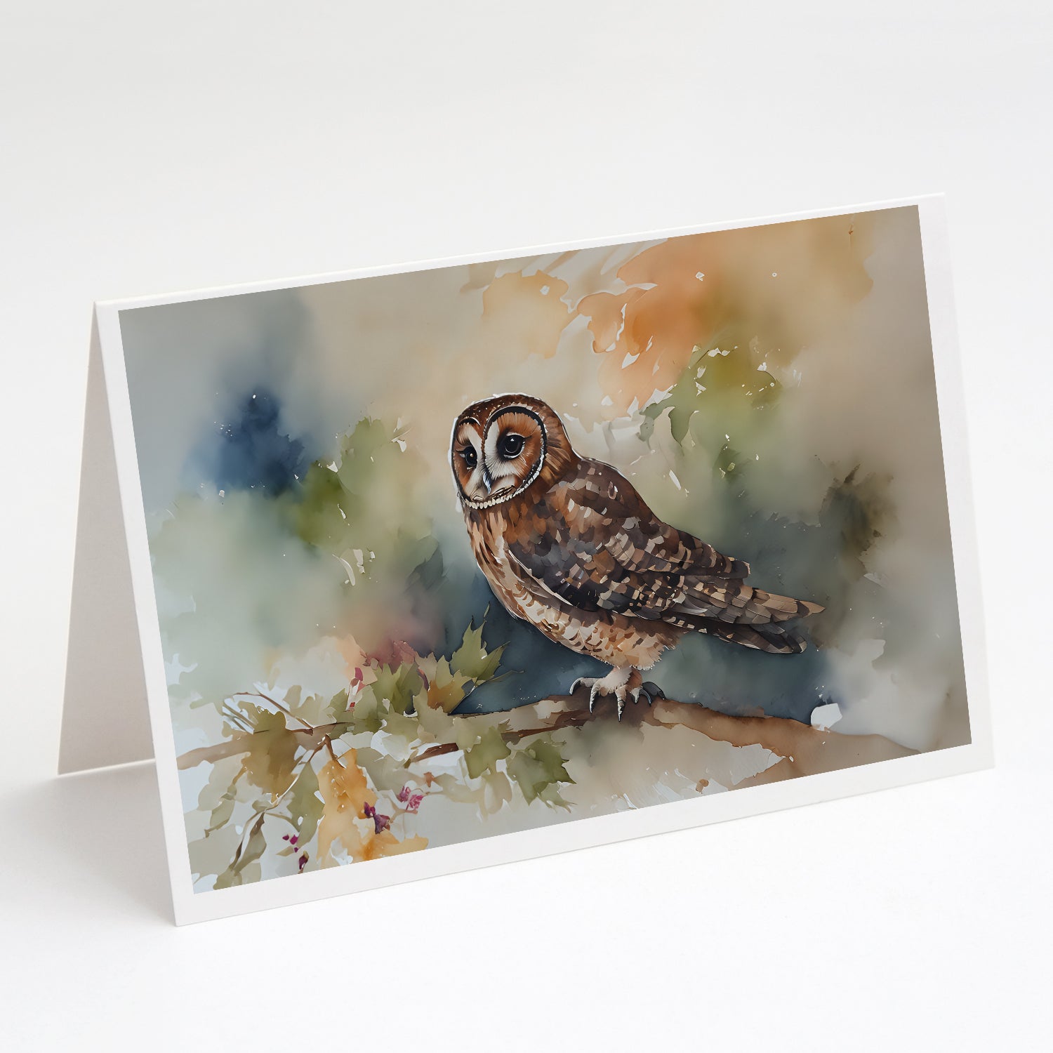 Buy this Tawny Owl Greeting Cards Pack of 8