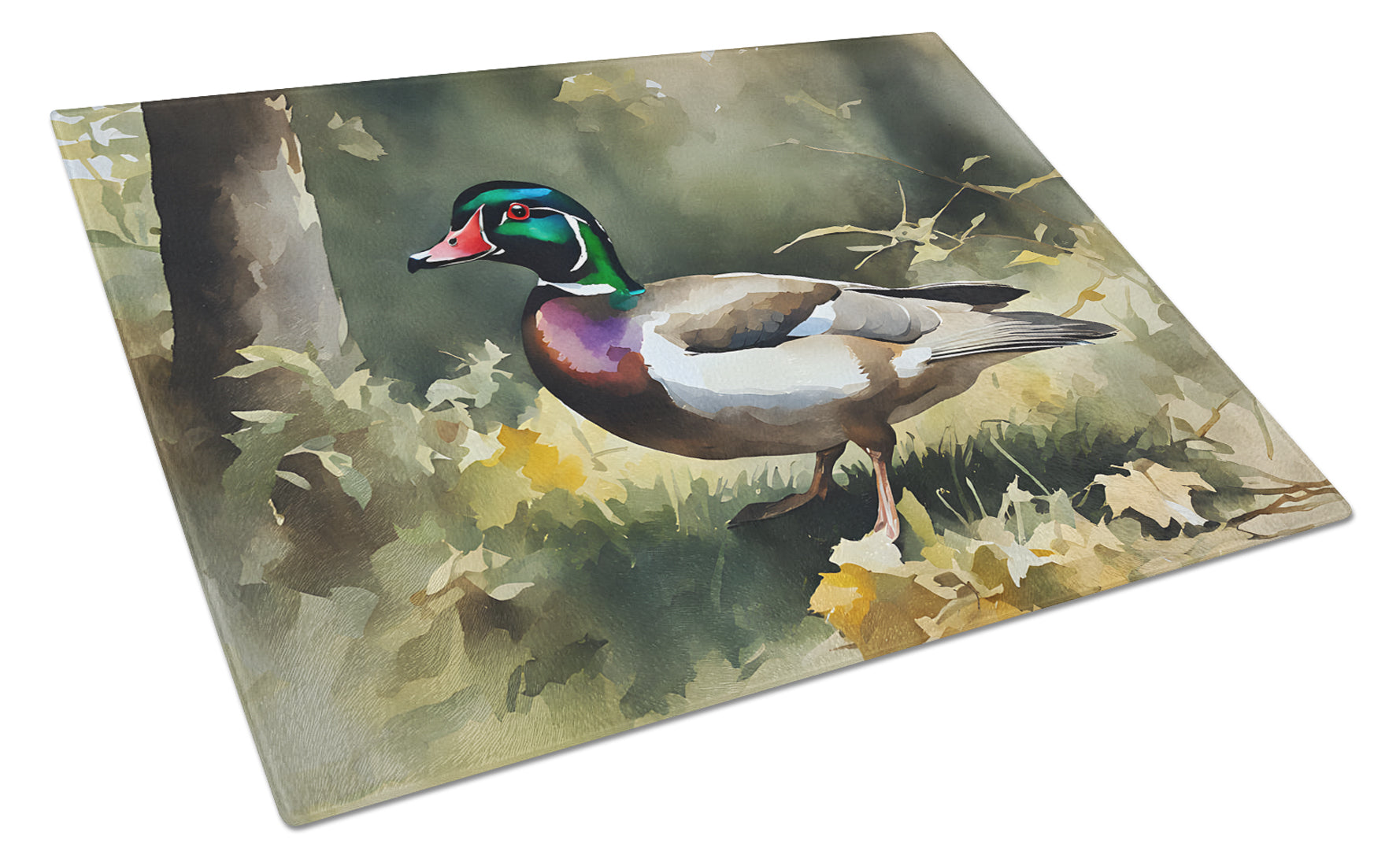 Buy this Wood Duck Glass Cutting Board
