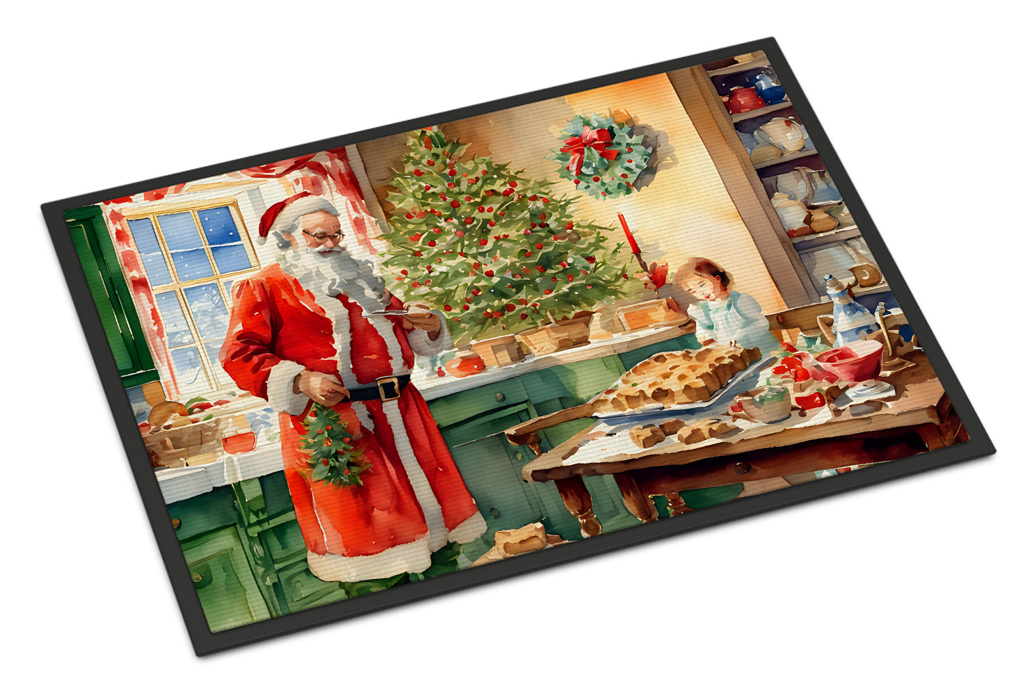 Buy this Cookies with Santa Claus Papa Noel Doormat