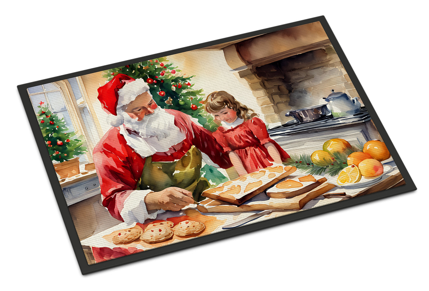 Buy this Cookies with Santa Claus Doormat