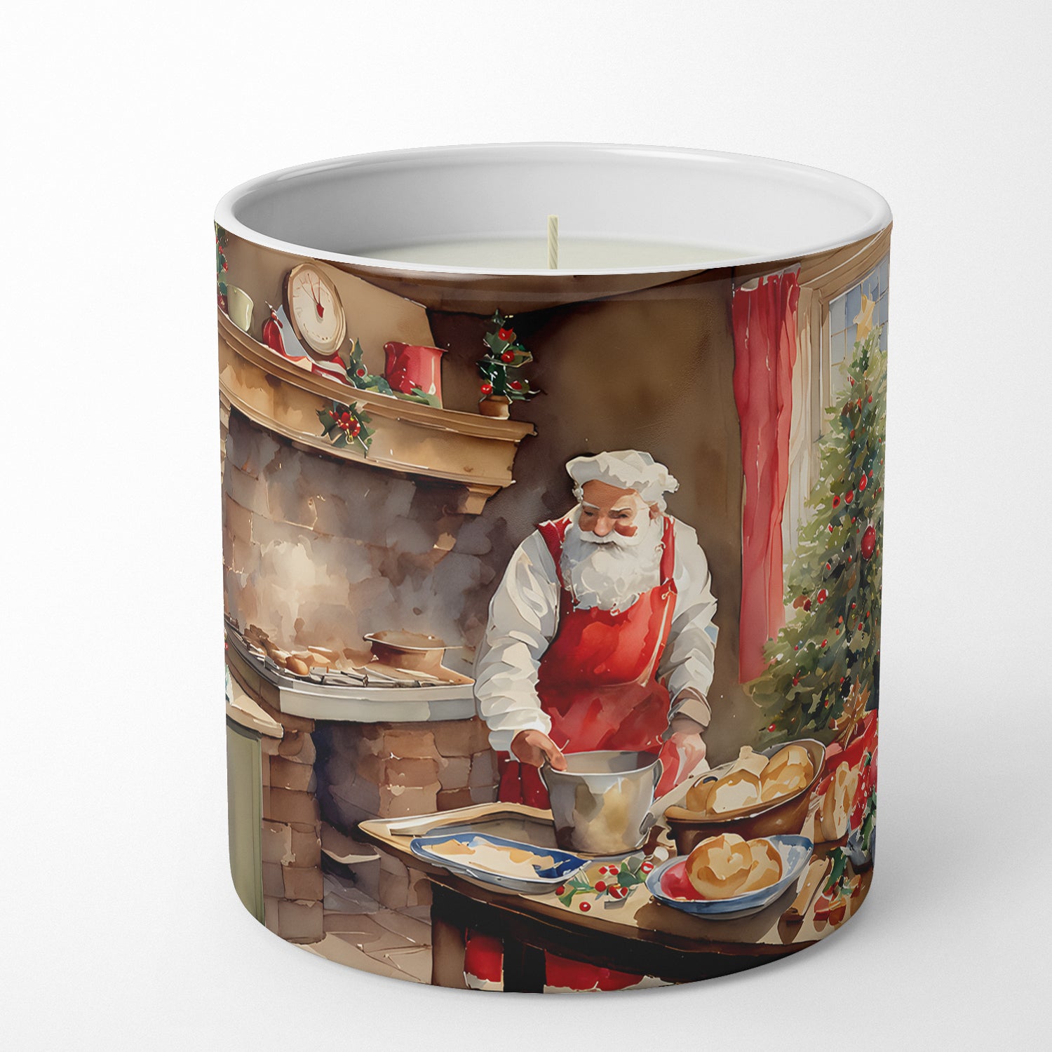 Buy this Cookies with Santa Claus Decorative Soy Candle