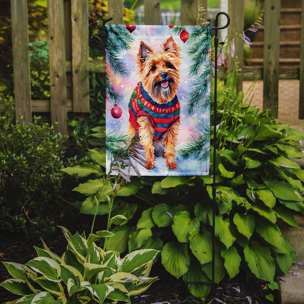 Australian Terrier Christmas Garden Flag