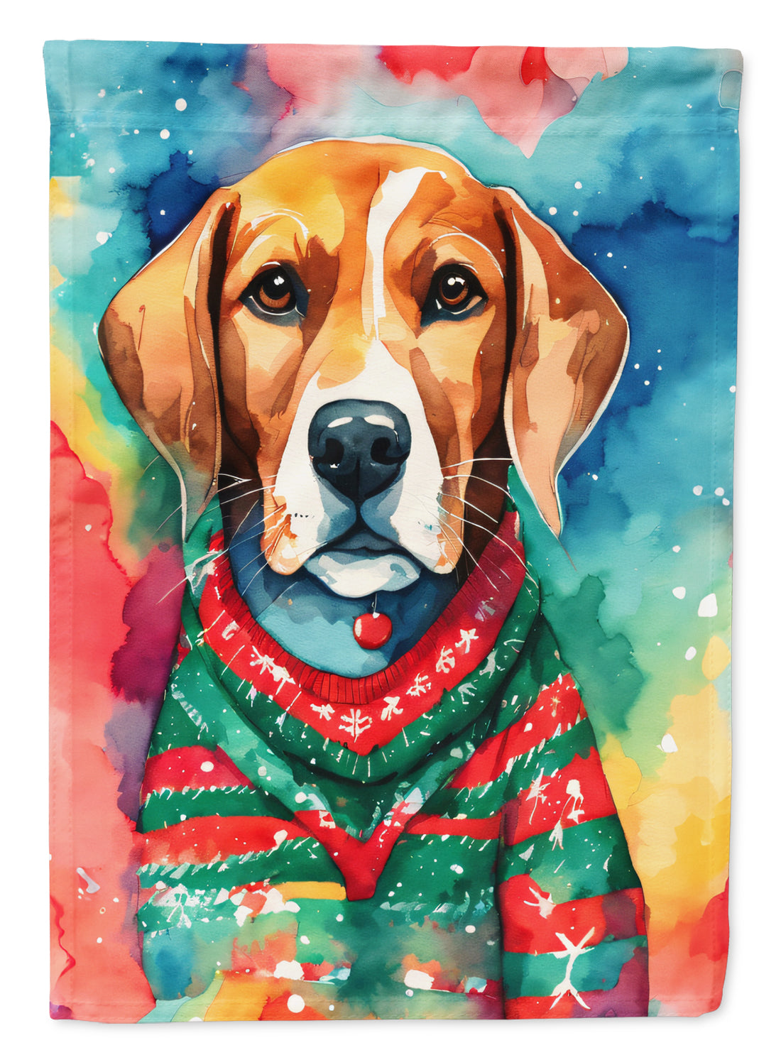 Buy this Beagle Christmas Garden Flag