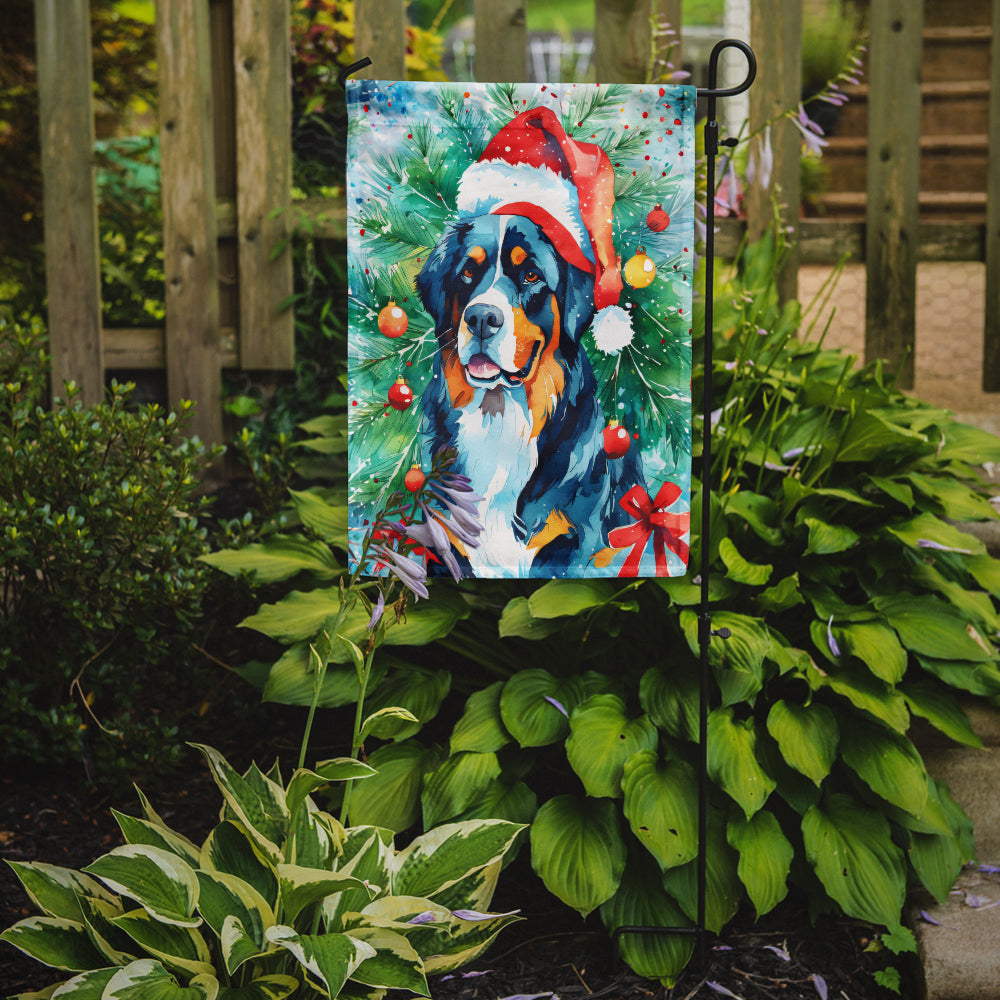 Buy this Bernese Mountain Dog Christmas Garden Flag