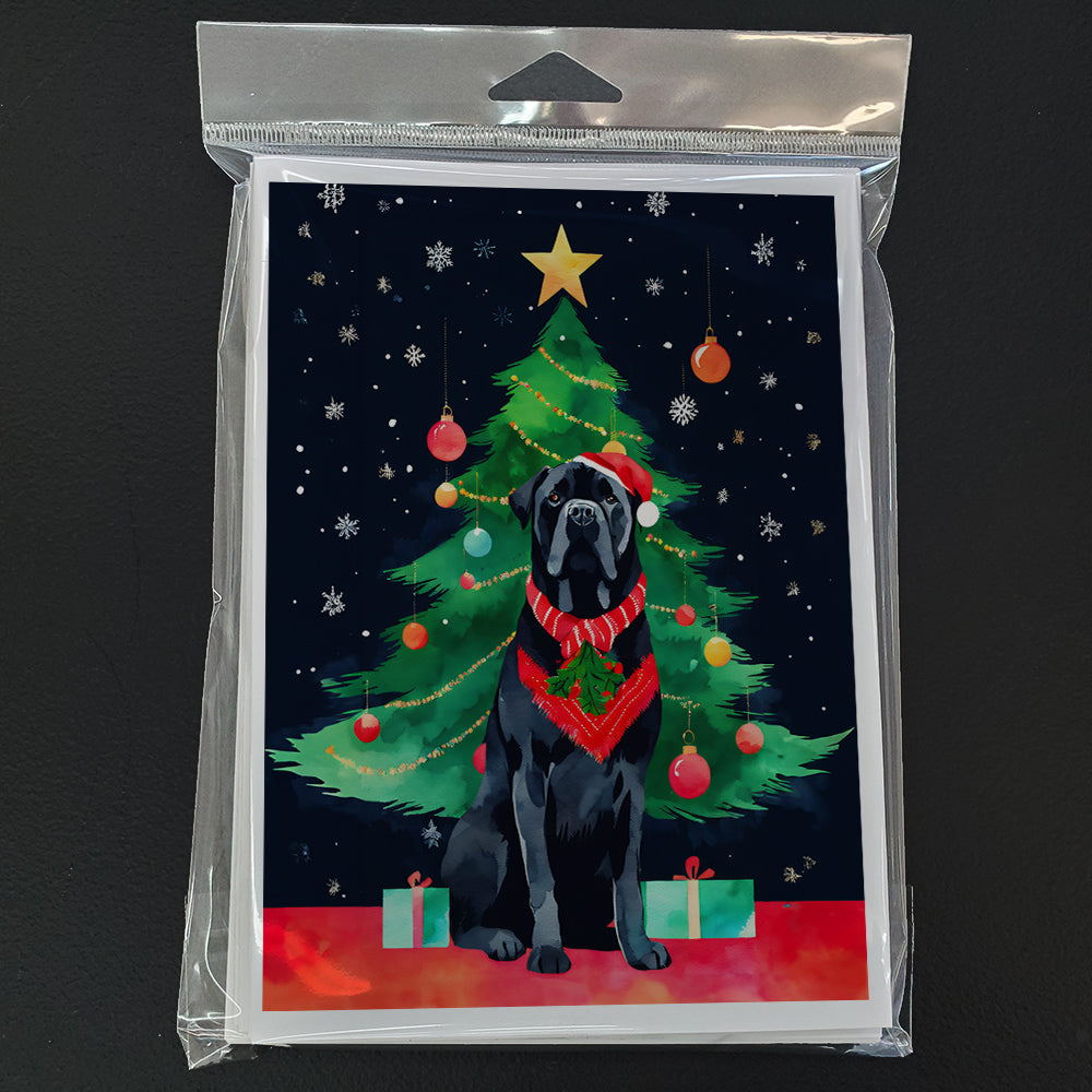 Cane Corso Christmas Greeting Cards Pack of 8