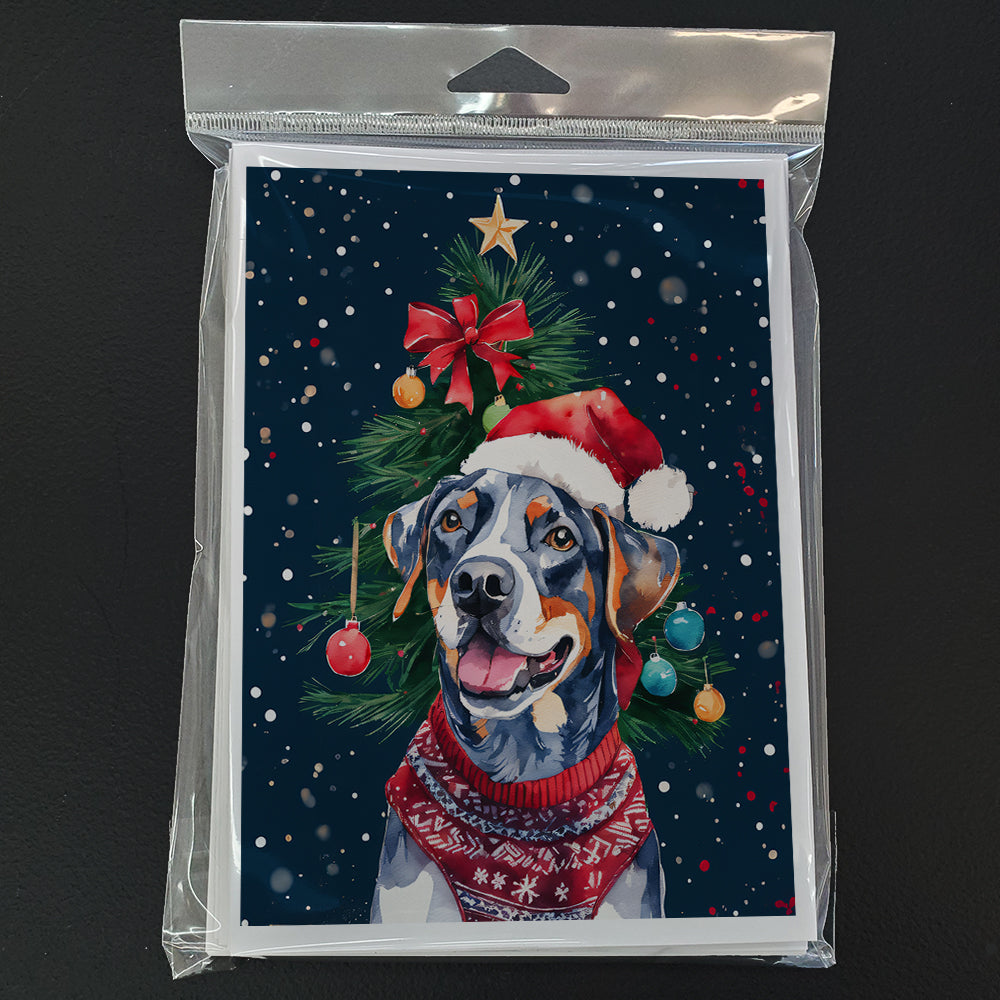 Catahoula Christmas Greeting Cards Pack of 8