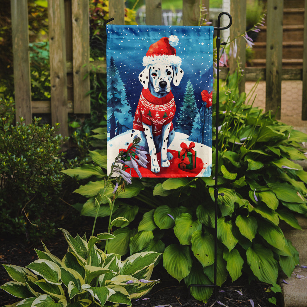 Buy this Dalmatian Christmas Garden Flag