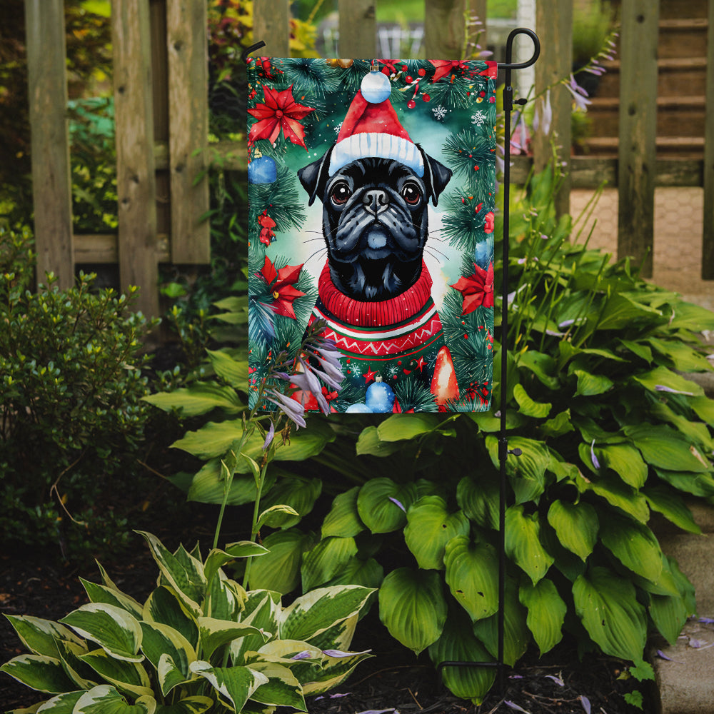 Buy this Pug Christmas Garden Flag