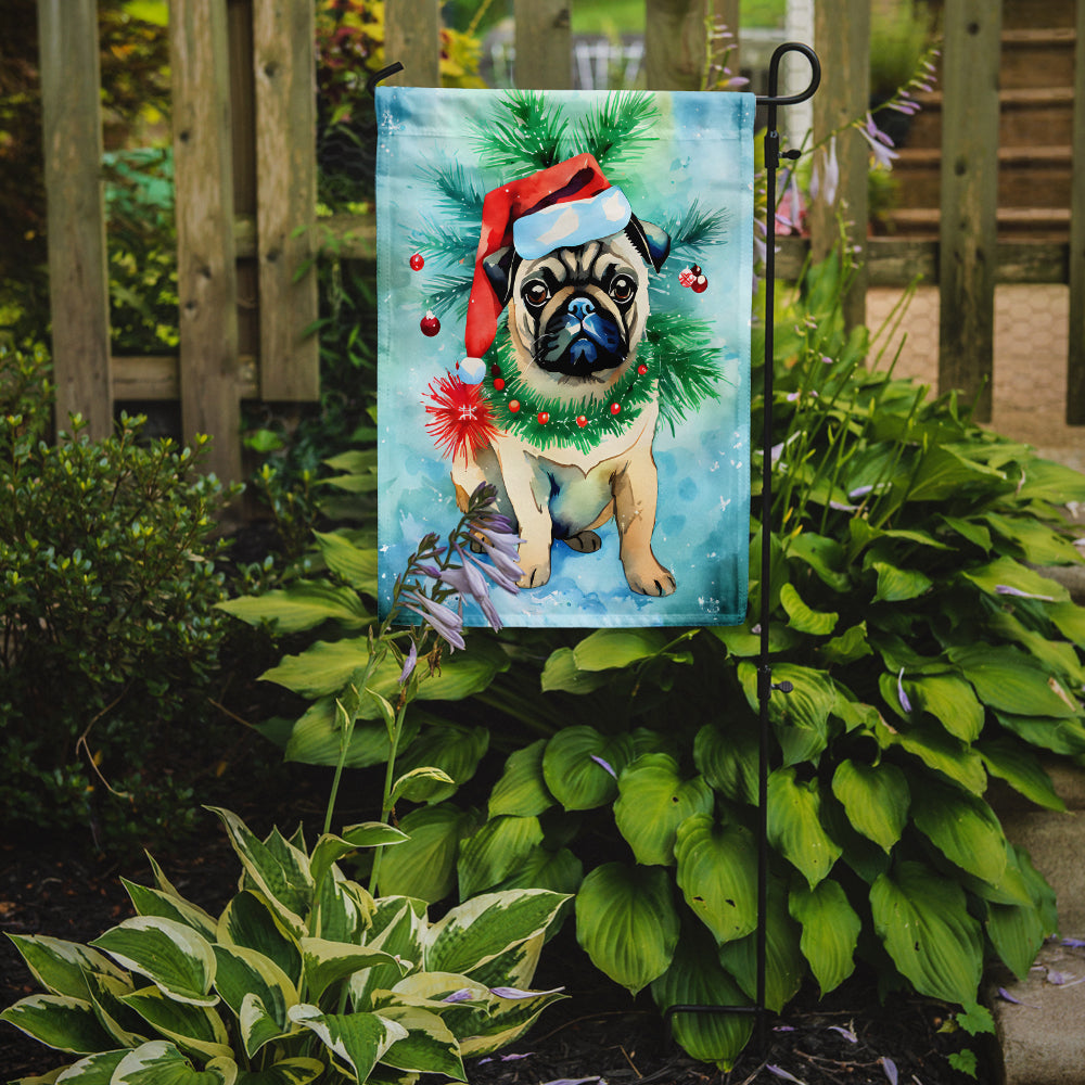 Buy this Pug Christmas Garden Flag