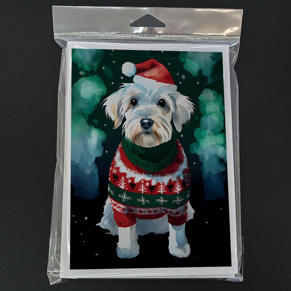 Sealyham Terrier Christmas Greeting Cards Pack of 8