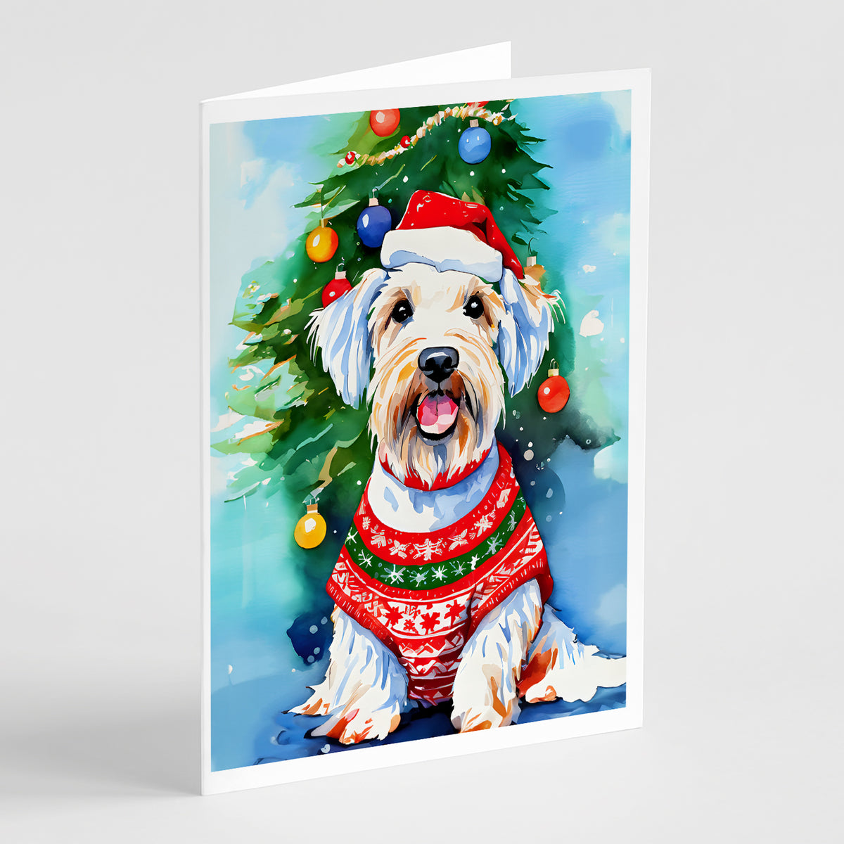 Buy this Sealyham Terrier Christmas Greeting Cards Pack of 8