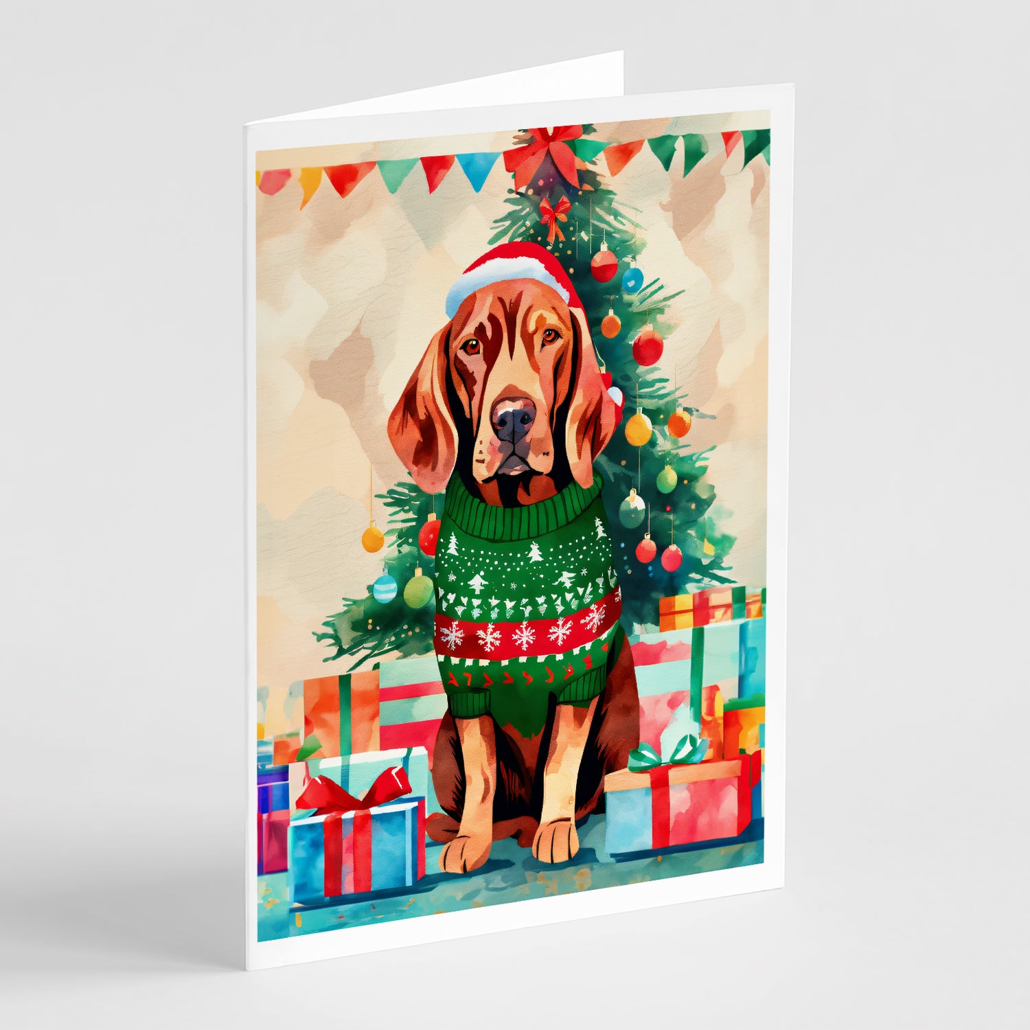 Buy this Vizsla Christmas Greeting Cards Pack of 8