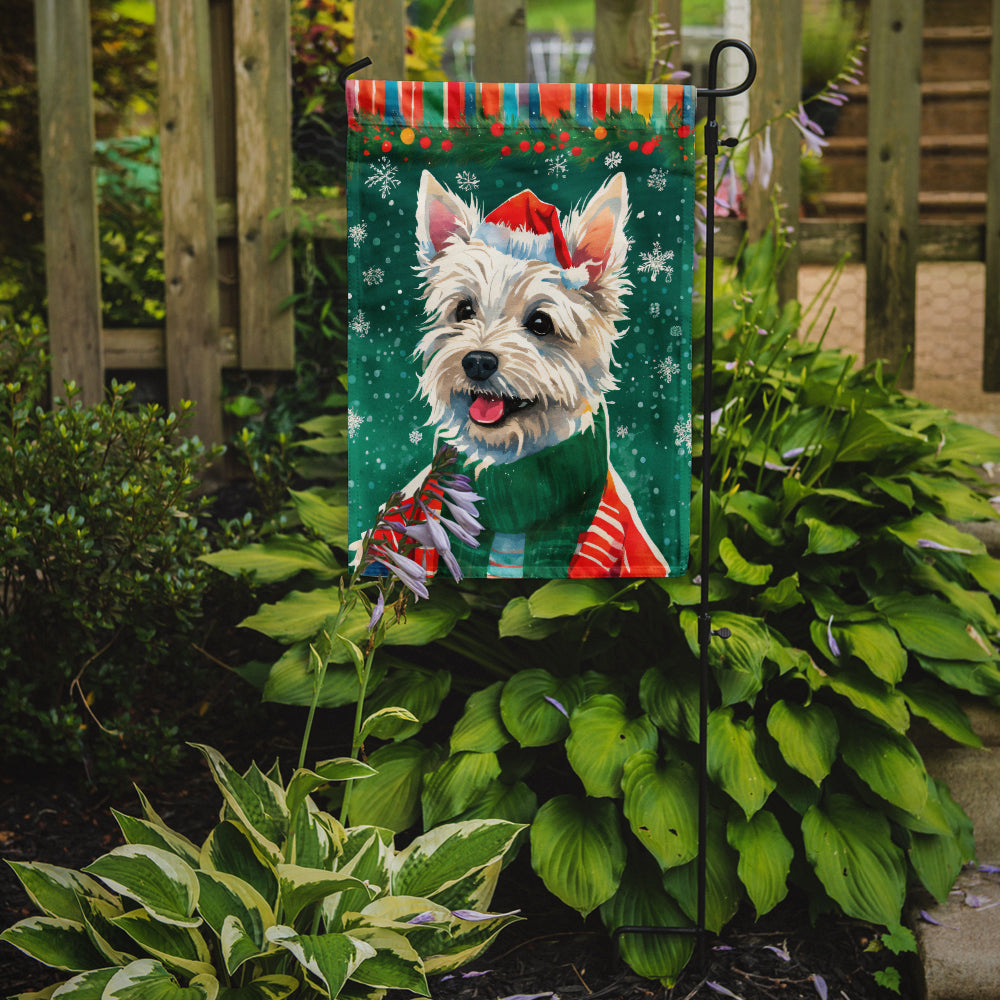 Buy this Westie Christmas Garden Flag