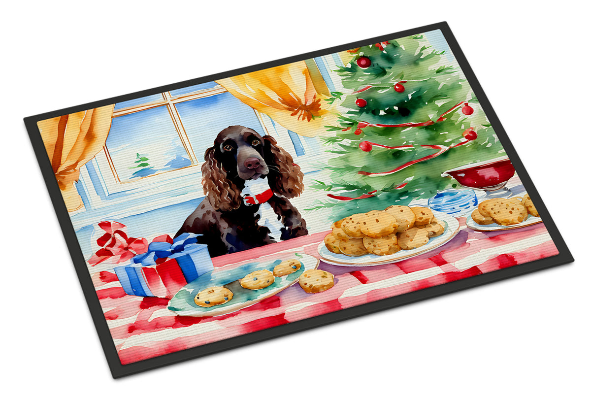 Buy this American Water Spaniel Christmas Cookies Doormat
