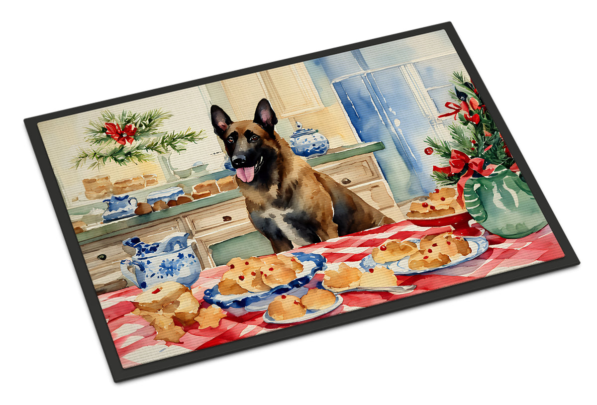 Buy this Belgian Malinois Christmas Cookies Doormat