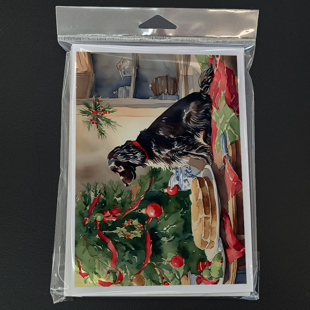 Boykin Spaniel Christmas Cookies Greeting Cards Pack of 8