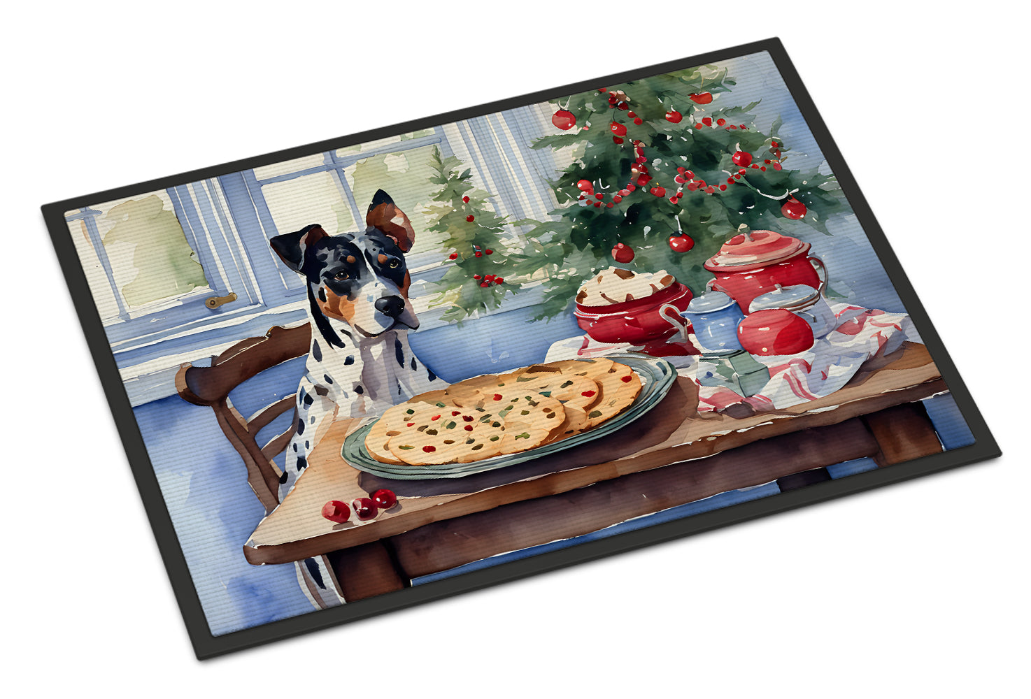 Buy this Catahoula Christmas Cookies Doormat