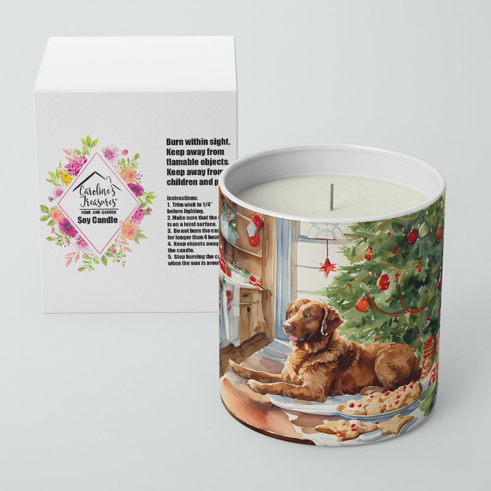 Chesapeake Bay Retriever Christmas Cookies Decorative Soy Candle
