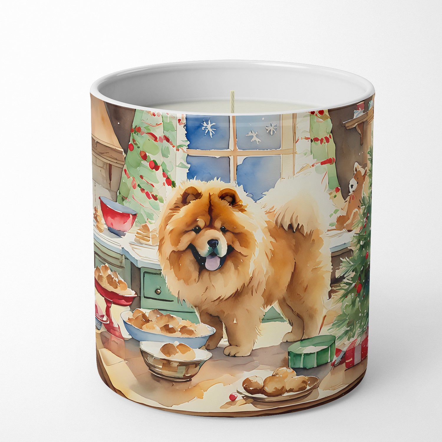 Buy this Chow Chow Christmas Cookies Decorative Soy Candle