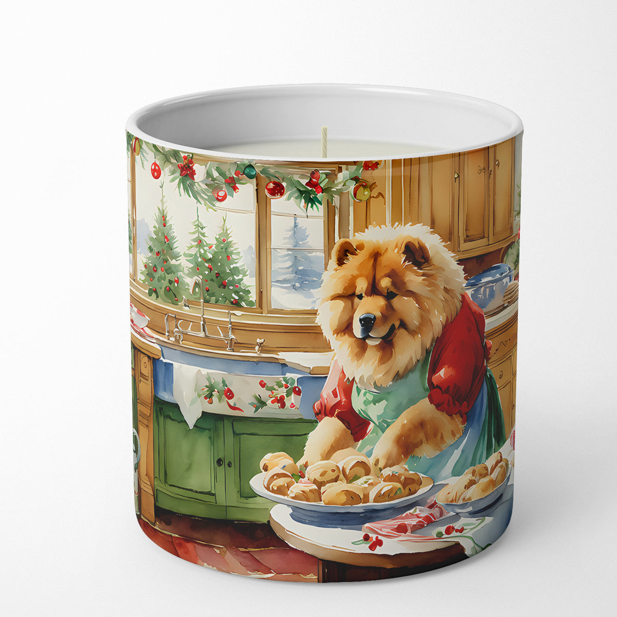 Buy this Chow Chow Christmas Cookies Decorative Soy Candle