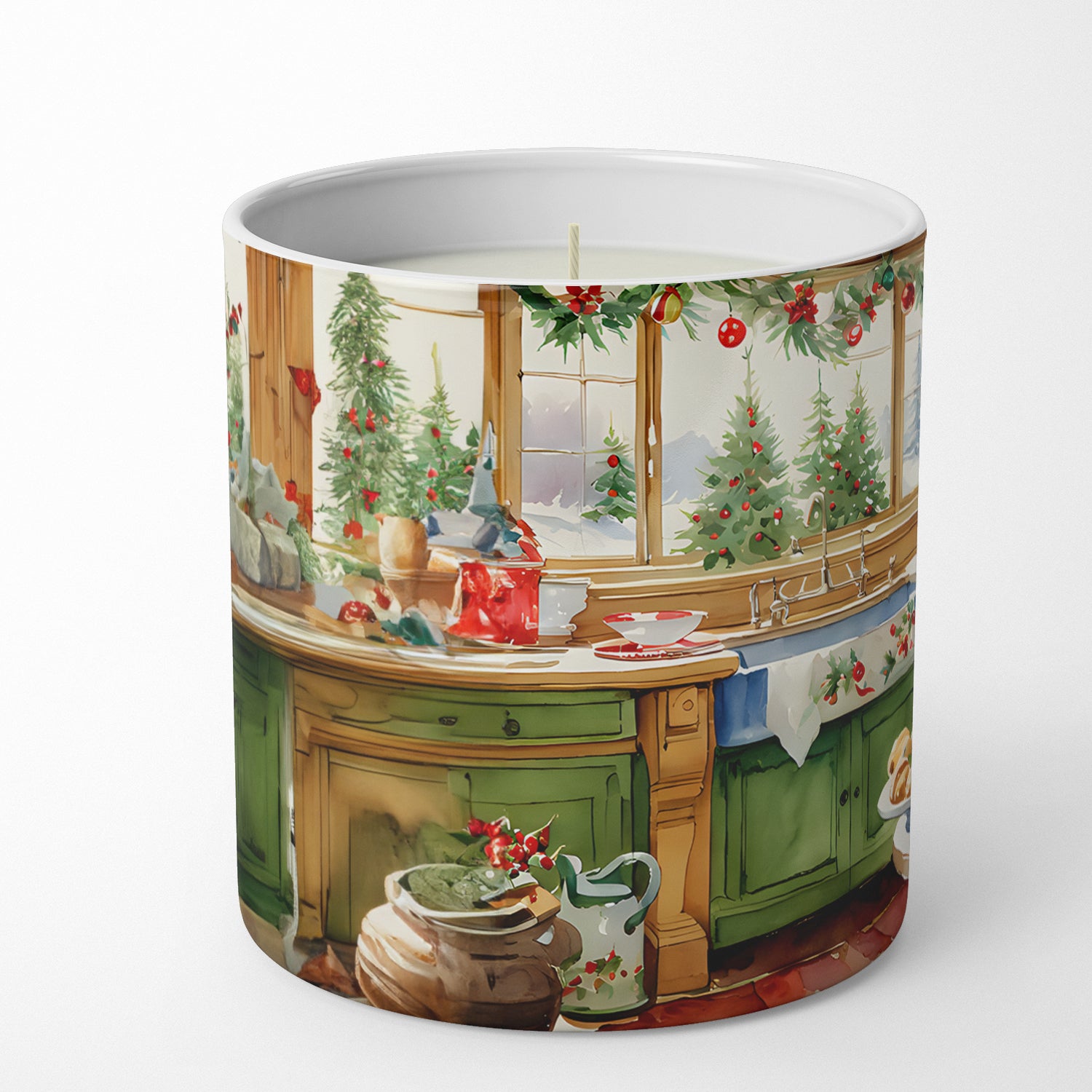 Chow Chow Christmas Cookies Decorative Soy Candle