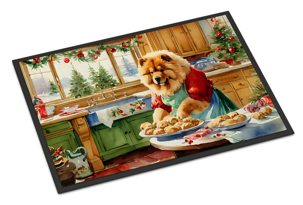 Buy this Chow Chow Christmas Cookies Doormat