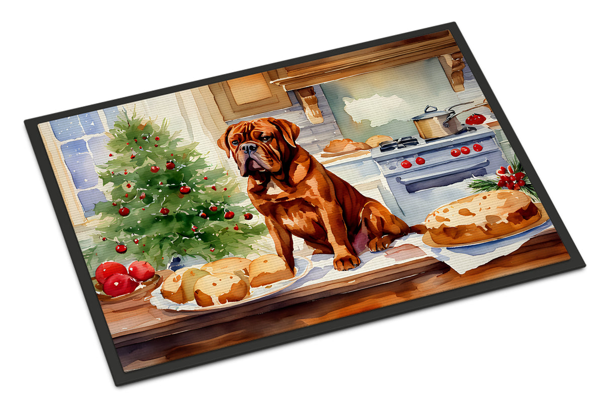 Buy this Dogue de Bordeaux Christmas Cookies Doormat