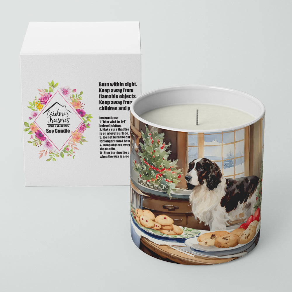Buy this English Cocker Spaniel Christmas Cookies Decorative Soy Candle