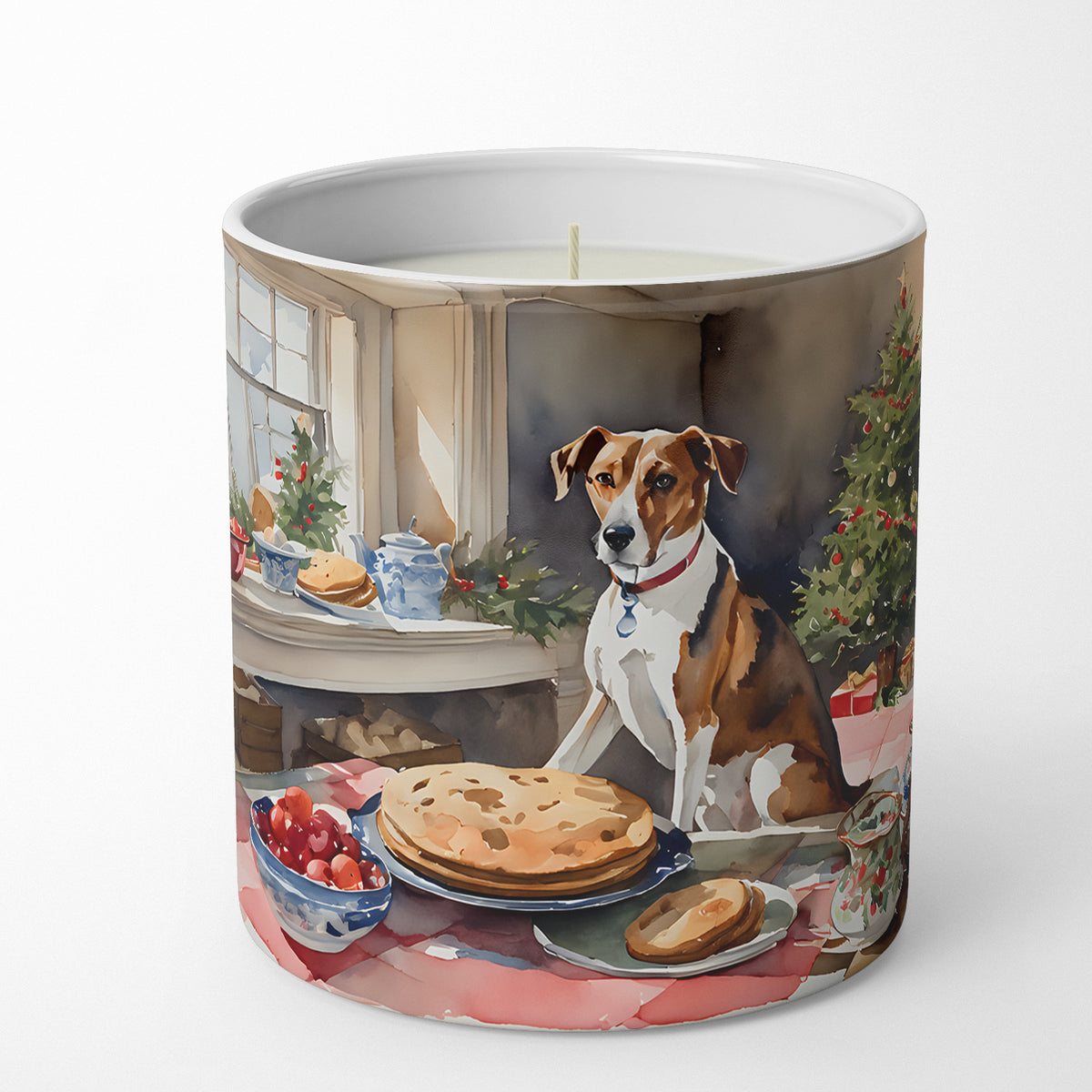 Buy this English Foxhound Christmas Cookies Decorative Soy Candle