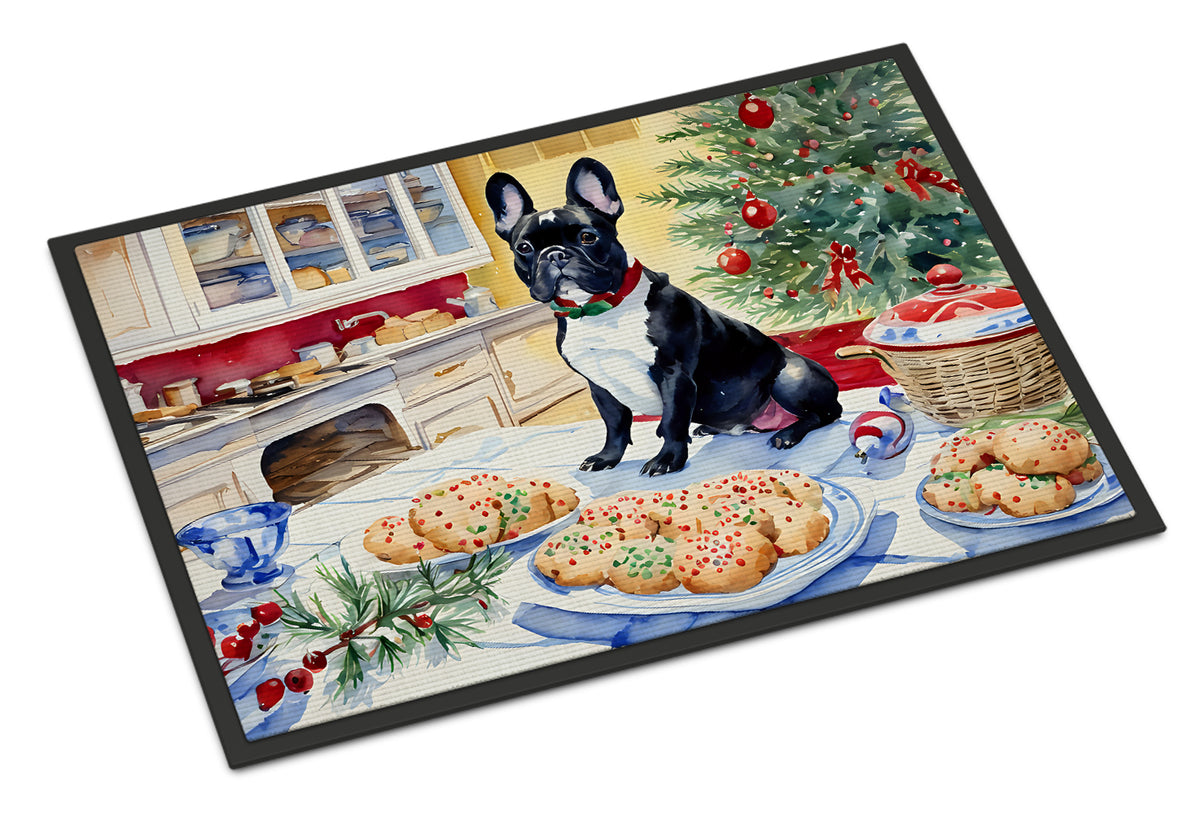 Buy this French Bulldog Christmas Cookies Doormat