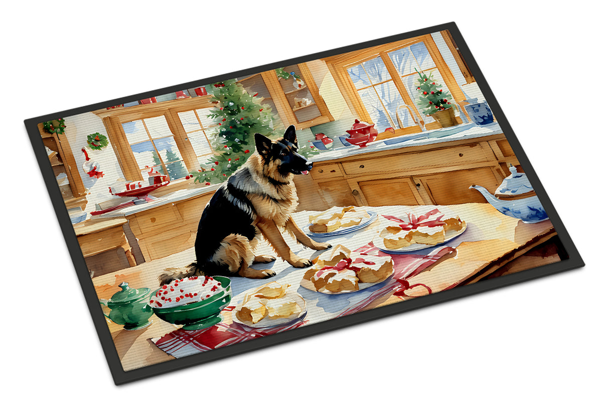Buy this German Shepherd Christmas Cookies Doormat